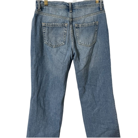 FREE PEOPLE WE THE FREE Maggie Distressed Crop Jeans - Picture 7 of 10